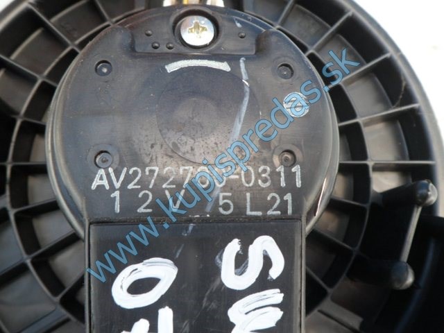 ventilátor kúrenia na suzuki swift, AV272700-0311